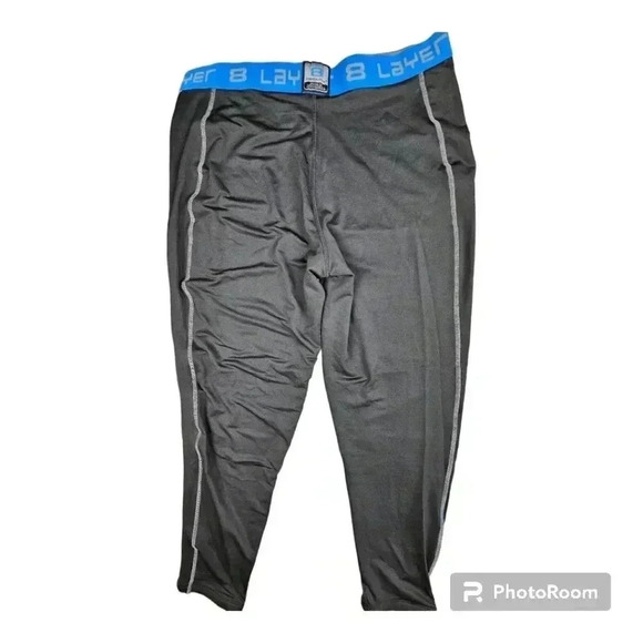 Layer 8 Kwick- Cool Kwick-Dry 11 L8 Performance 11 leggings Black # L31439 XL - Picture 3 of 8